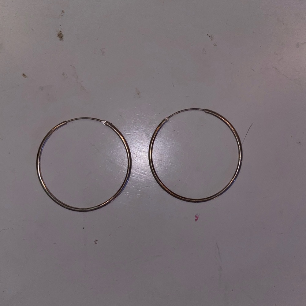 Hoop earrings